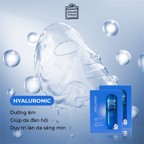 Mặt Nạ Arumtown Hyaluronic Acid Dưỡng Ẩm Da 23ml