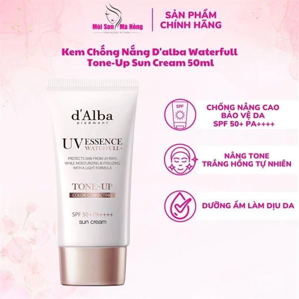 Kem Chống Nắng D'alba Waterfull Tone-Up Sun Cream 50ml