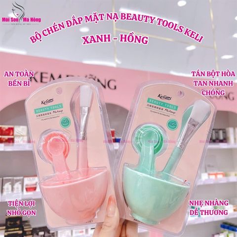 Bộ Chén Đắp Mặt Nạ Keli Beauty Tools