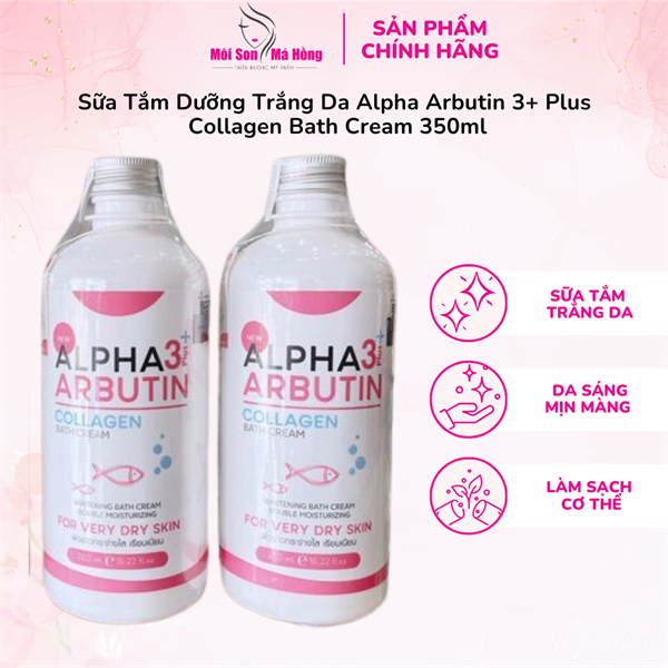 SỮA TẮM CHỨA ALPHA ARBUTIN DƯỠNG DA SÁNG MỊN HIỆU QUẢ