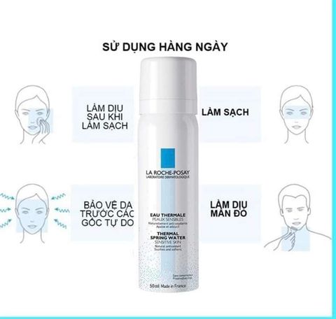 Xịt Khoáng La Roche-Posay Làm Dịu Và Bảo Vệ Da 50ml