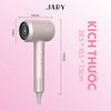 MÁY SẤY TÓC ION ÂM JARY HAIR DRYER - TONE HỒNG - Xanh- Vàng