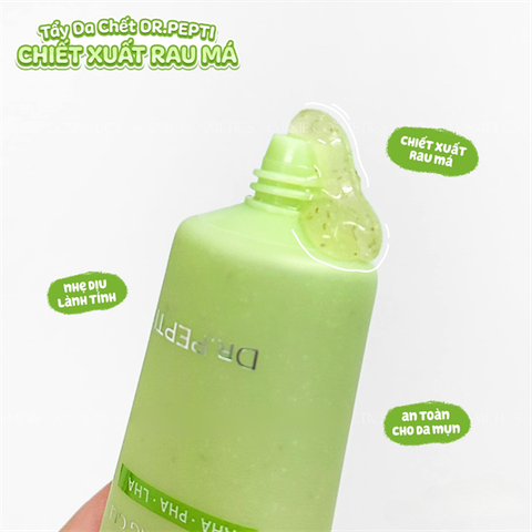 Gel Tẩy Tế Bào Chết Dr.Pepti+ Centella Turnover Soft Peeling Gel 30ml