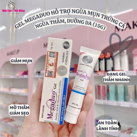 Gel Dưỡng Megaduo Giảm Mụn Và Vết Thâm 15g