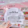 Mặt Nạ Banobagi Làm Sáng Da, Tẩy Tế Bào Chết (Xám) 30g Stem Cell Vitamin Mask Whitening & BHA-AHA