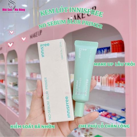 Kem lót Innisfree No Sebum Blur Primer 25ml