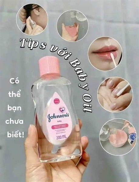 Dầu Mát xa và Dưỡng Ẩm Johnson’s Baby Oil Cho Bé 50ml