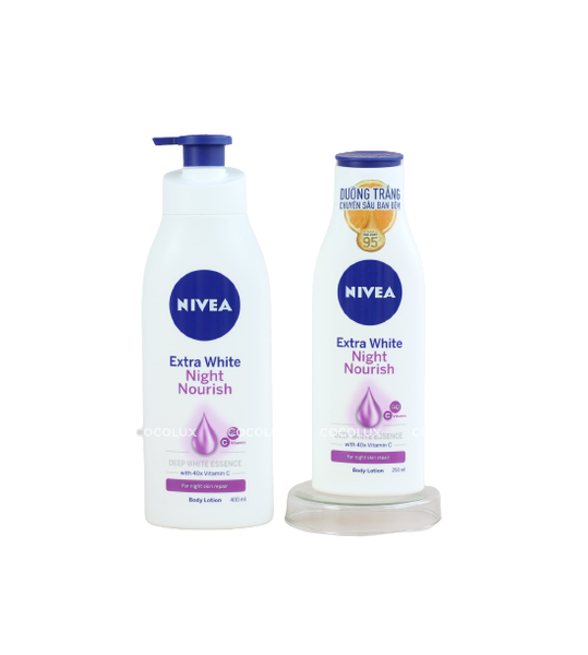 (CÔNG TY) Sữa Dưỡng Thể Nivea Sáng Da Ban Đêm 40x-50x  180ml/200ml/ 350ml