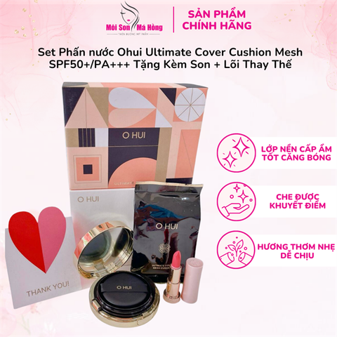 Bộ Cushion Ohui Ultimate Cover Mesh Cushion