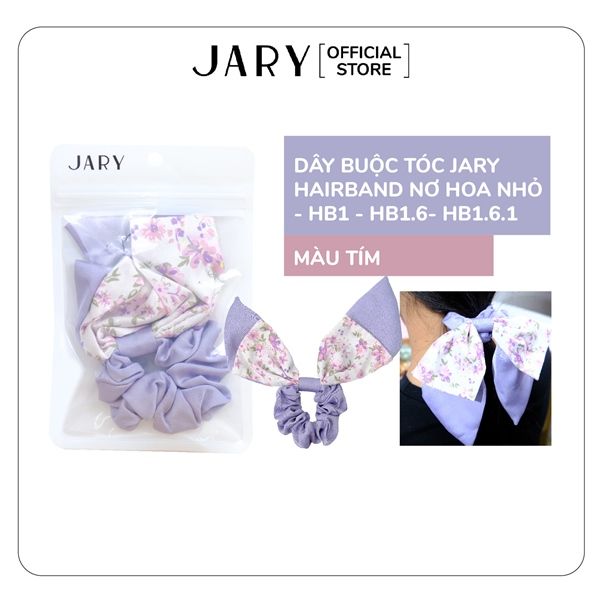 DÂY BUỘC TÓC JARY HAIRBAND NƠ HOA NHỎ HB1 HB1.6