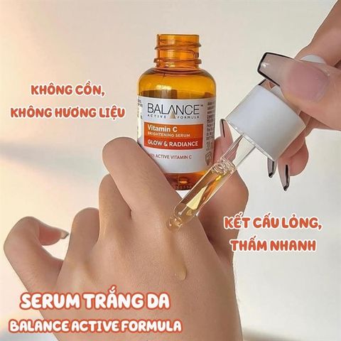 Serum Balance Active Formula Làm Sáng Da, Mờ Thâm 30ml Vitamin C