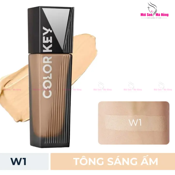 Kem Nền Dạng Lỏng Lâu Trôi, Mỏng Nhẹ Colorkey Matte Flawless Liquid Foundation 30g