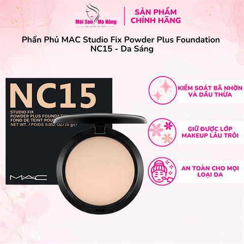 Phấn MAC Studio Fix Powder Plus Foundation #NC15
