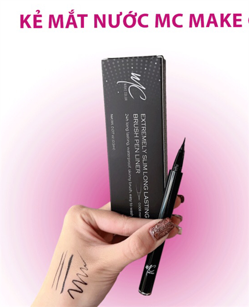 Dạ Kẻ Mắt MC Make Color Slim Long Lasting Brush Pen Liner