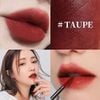 Son kem lì 3CE Velvet Lip Tint Taupe - Đỏ Nâu
