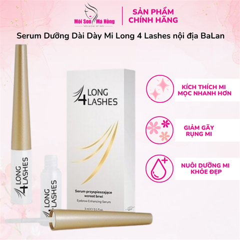 Serum Dưỡng Dài Dày Mi Long 4 Lashes nội địa BaLan