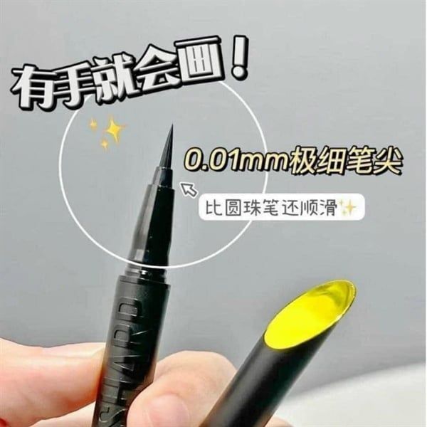 (CÔNG TY) Bút Kẻ Mắt Nước Maybelline Sắc Mảnh BK1 Đen Sắc Sảo 0.4g