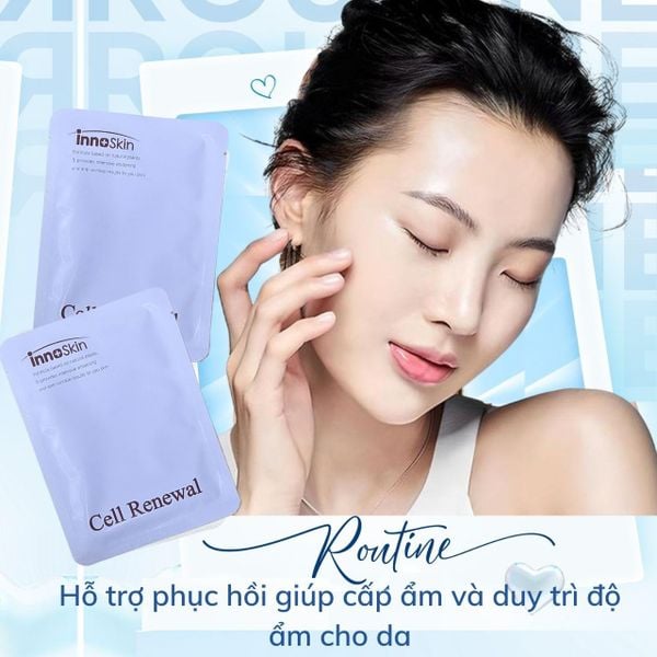 (1 Miếng) Mặt Nạ Giấy Innoskin Dưỡng Ẩm Trắng Da Innoskin Cell Renewall Collagen Mask 25ml