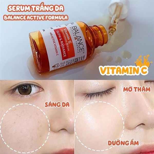 Serum Balance Active Formula Làm Sáng Da, Mờ Thâm 30ml Vitamin C