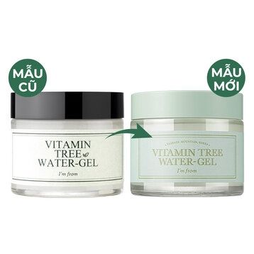 Gel Dưỡng I'm from Dưỡng Ẩm Và Kiểm Soát Dầu 75g Vitamin Tree Water Gel