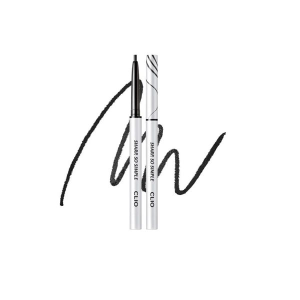 Chì Kẻ Mắt CLIO Sharp So Simple Waterproof Pencil Liner 001 Màu Đen