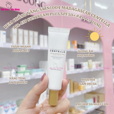 Kem Chống Nắng Skin1004 Madagascar Centella Air-Fit SunCteam Plus 20 ml