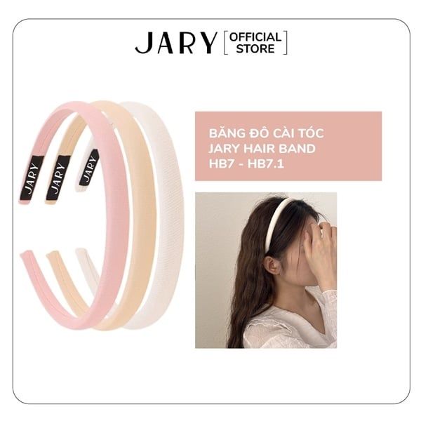 BĂNG ĐÔ CÀI TÓC VẢI ĐỦ MÀU JARY HAIR BAND -HB7 HB7.1