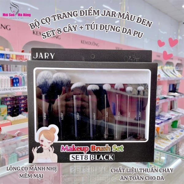 BỘ CỌ TRANG ĐIỂM JARY MAKEUP BRUSH
