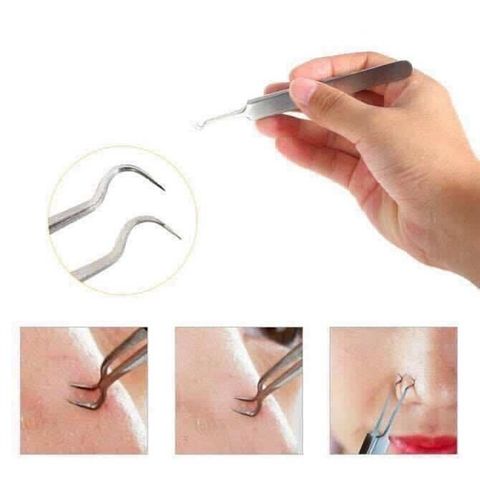 Nhíp Lấy Mụn Vacosi Blackhead Tweezers T07