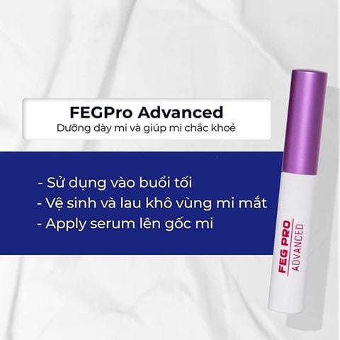 Tinh chất dưỡng dài ngăn rụng mi ban ngày FEG Pro Advanced Eyelash Enhancer 3ml