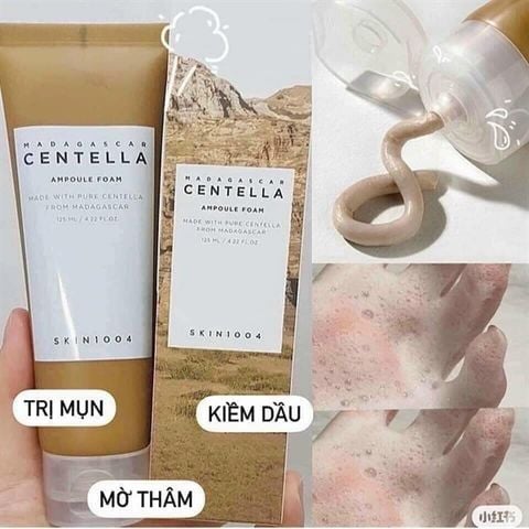 Sữa Rửa Mặt Skin1004 Làm Sạch Sâu Cho Da Nhạy Cảm 125ml