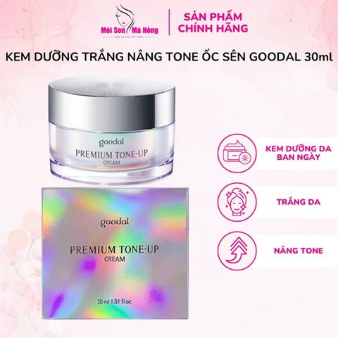 Kem Dưỡng Goodal Premium Snail Tone Up Cream Ốc Sên Dưỡng Trắng 30ml
