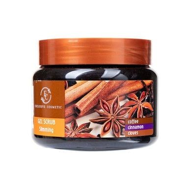 Tẩy Da Chết Toàn Thân Exclusive Cosmetic Quế Hồi Cafe 380g Gel Scrub Coffee & Cinnamon Cloves