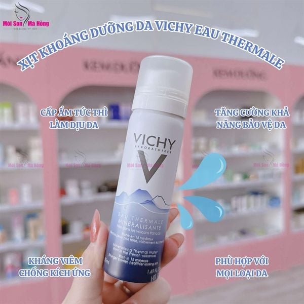 (CÔNG TY) Xịt Khoáng Vichy Mineralizing Thermal Water Làm Dịu, Củng Cố & Cấp Ẩm Cho Da 50g/ 150g/ 300ml