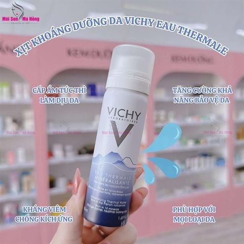 (CÔNG TY) Xịt Khoáng Vichy Mineralizing Thermal Water Làm Dịu, Củng Cố & Cấp Ẩm Cho Da 50g/ 150g