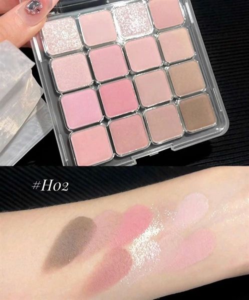 Bảng Phấn Mắt 16 Ô Trang Điểm Mắt Nhũ Mịn Lì Hold Live Sunset Magic Eyeshadow Palette # H02