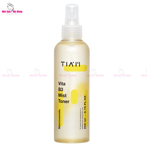 Nước Hoa Hồng Dạng Xịt Tia'm Vita B3 Mist Toner Làm Sáng Da 200ml