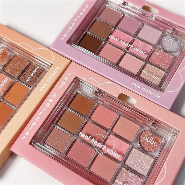 Phấn mắt 12 ô Odbo Real Heart Color OD2019 - 04