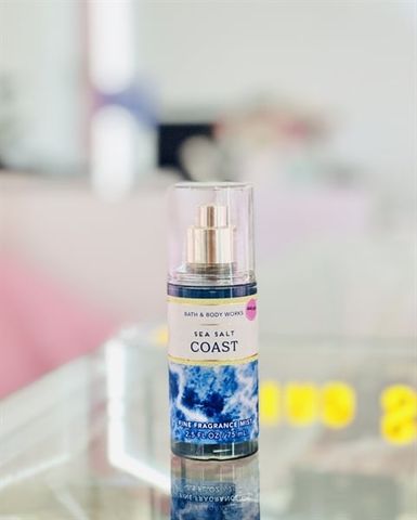 Xịt thơm Bath & Body Works Sea Salt Coast 2.5 fl oz Fine Fragrance Mist 75ml