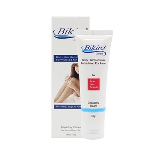 Kem tẩy lông Bikiro Cream Body Hair Remover 50g
