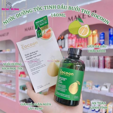 Nước Dưỡng Tóc Cocoon Tinh Dầu Bưởi Phiên Bản Mới 140ml