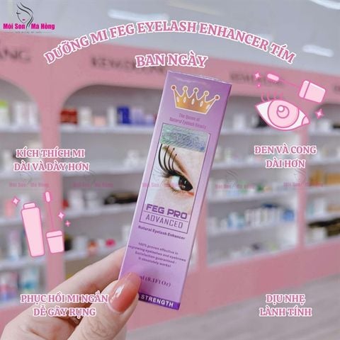 Tinh chất dưỡng dài ngăn rụng mi ban ngày FEG Pro Advanced Eyelash Enhancer 3ml