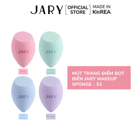 MÚT TRANG ĐIỂM JARY MAKEUP SPONGE - S1 - FULLBOX