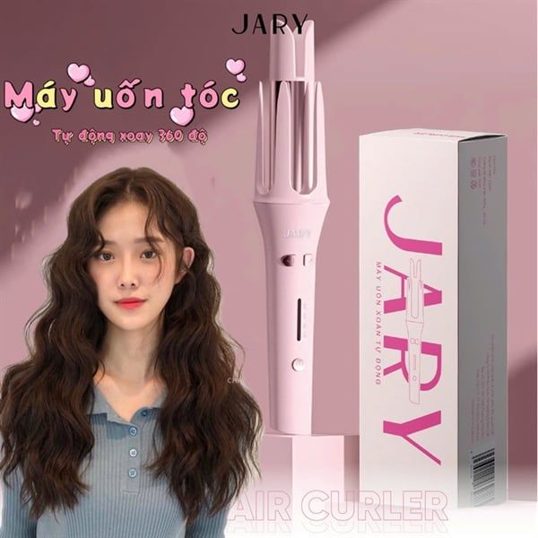 MÁY UỐN TÓC TỰ ĐỘNG JARY HAIR CURLER - TONE HỒNG, Tím, , vàng