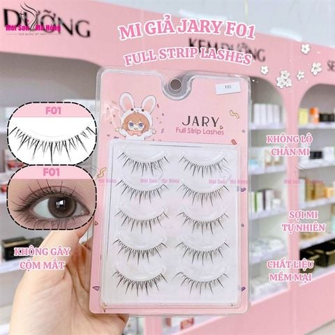 LÔNG MI GIẢ GÂN TRONG JARY FULL STRIP LASHES F01