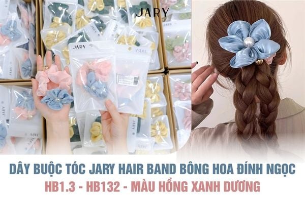 DÂY BUỘC TÓC JARY HAIRBAND BÔNG HOA ĐÍNH NGỌC HB1 HB1.3