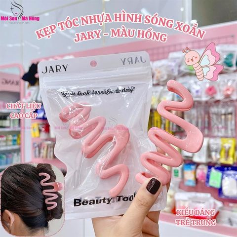 KẸP TÓC NHỰA HÌNH SÓNG XOẮN JARY HAIR CLIP HC1 HC1.4