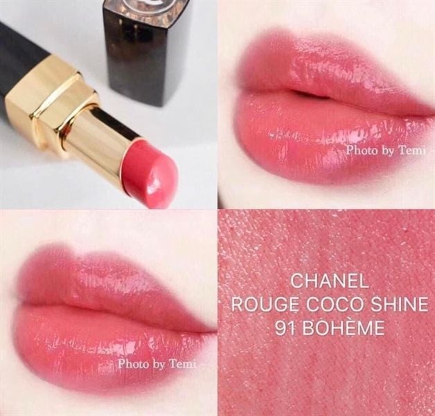 Flash Lipstick Swatches Chanel Coco Flash Boheme CHANEL Rouge Coco