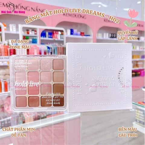 Bảng Phấn Mắt 16 Ô Trang Điểm Mắt Nhũ Mịn Lì Hold Live Sunset Magic Eyeshadow Palette # H02