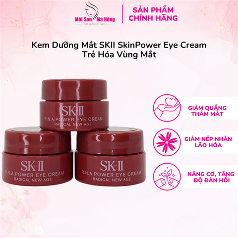 Kem mắt SKII R.N.A Power Eye Cream Radical New Age 2.5g